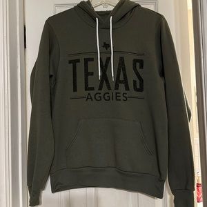 Aggies Military Green Hoodie - Small